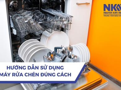 Sử dụng máy rửa chén đúng cách