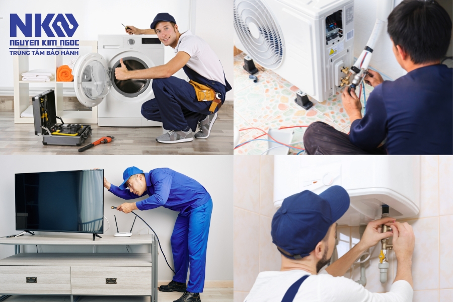 Cam kết của Trung tâm bảo hành sửa chữa điện máy Nguyễn Kim Ngọc